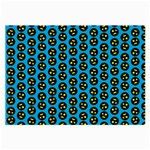 0059 Comic Head Bothered Smiley Pattern Large Glasses Cloth