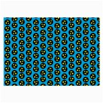 0059 Comic Head Bothered Smiley Pattern Large Glasses Cloth (2 Sides)