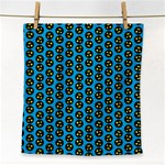 0059 Comic Head Bothered Smiley Pattern Face Towel