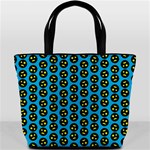 0059 Comic Head Bothered Smiley Pattern Bucket Bag