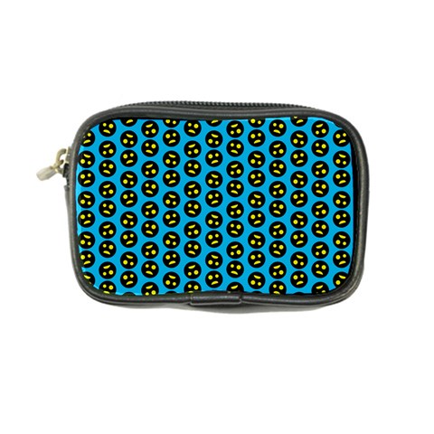0059 Comic Head Bothered Smiley Pattern Coin Purse from ArtsNow.com Front