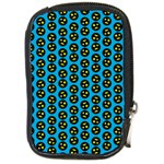 0059 Comic Head Bothered Smiley Pattern Compact Camera Leather Case