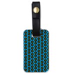 0059 Comic Head Bothered Smiley Pattern Luggage Tag (one side)