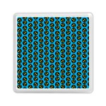 0059 Comic Head Bothered Smiley Pattern Memory Card Reader (Square)