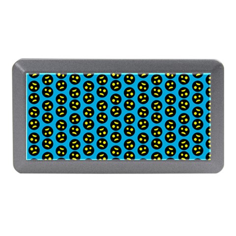 0059 Comic Head Bothered Smiley Pattern Memory Card Reader (Mini) from ArtsNow.com Front