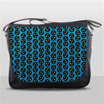 0059 Comic Head Bothered Smiley Pattern Messenger Bag