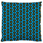 0059 Comic Head Bothered Smiley Pattern Large Cushion Case (One Side)