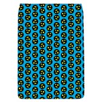 0059 Comic Head Bothered Smiley Pattern Removable Flap Cover (L)