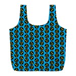 0059 Comic Head Bothered Smiley Pattern Full Print Recycle Bag (L)