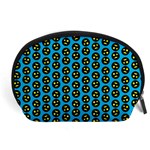 0059 Comic Head Bothered Smiley Pattern Accessory Pouch (Large)