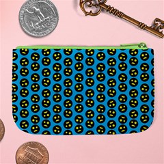 0059 Comic Head Bothered Smiley Pattern Large Coin Purse from ArtsNow.com Back
