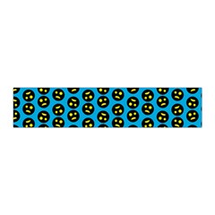 0059 Comic Head Bothered Smiley Pattern Pleated Skirt from ArtsNow.com Waist Band