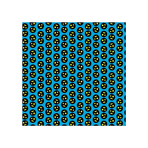 0059 Comic Head Bothered Smiley Pattern Square Tapestry (Small) from ArtsNow.com Front