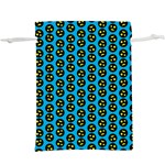 0059 Comic Head Bothered Smiley Pattern  Lightweight Drawstring Pouch (XL)