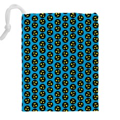 0059 Comic Head Bothered Smiley Pattern Drawstring Pouch (5XL) from ArtsNow.com Back