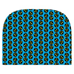 0059 Comic Head Bothered Smiley Pattern Makeup Case (Small) from ArtsNow.com Front