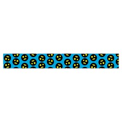 0059 Comic Head Bothered Smiley Pattern Makeup Case (Small) from ArtsNow.com Zipper Tape Back