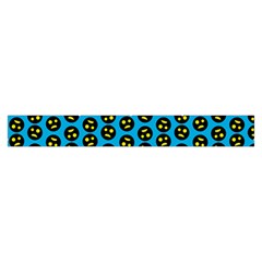 0059 Comic Head Bothered Smiley Pattern Makeup Case (Large) from ArtsNow.com Zipper Back