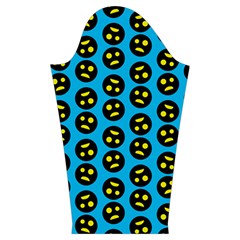 0059 Comic Head Bothered Smiley Pattern Kids  Midi Sailor Dress from ArtsNow.com Sleeve Left