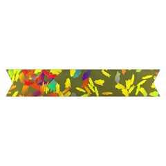 Colorful brush strokes painting on a green background                                                    Women s Basketball Tank Top from ArtsNow.com Strap