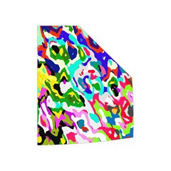 Colorful paint texture                                                 Women s Button Up Puffer Vest from ArtsNow.com Left Pocket