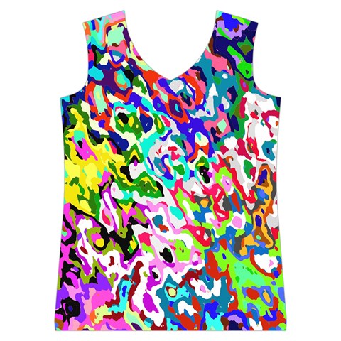 Colorful paint texture                                                    Women s Basketball Tank Top from ArtsNow.com Front