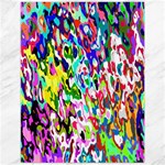Colorful paint texture                                                    Canvas 12  x 16 