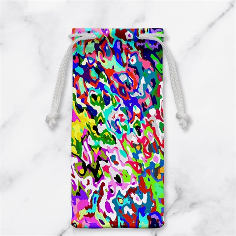 Colorful paint texture                                                    Jewelry Bag from ArtsNow.com Front