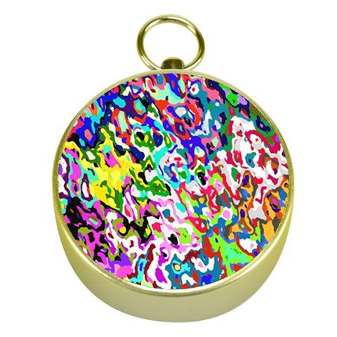 Colorful paint texture                                                    Gold Compass from ArtsNow.com Front