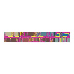 Colorful shapes texture                                                  Midi Wrap Pencil Skirt from ArtsNow.com Waistband