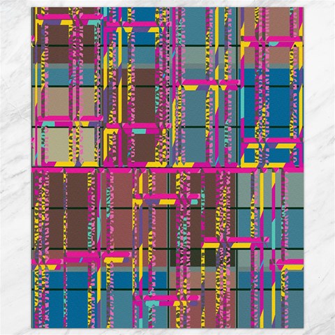 Colorful shapes texture                                                   Canvas 8  x 10  from ArtsNow.com 8.15 x9.66  Canvas - 1