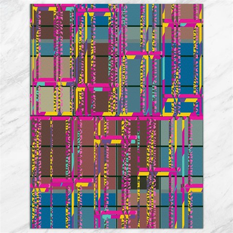 Colorful shapes texture                                                   Canvas 12  x 16  from ArtsNow.com 11.86 x15.41  Canvas - 1