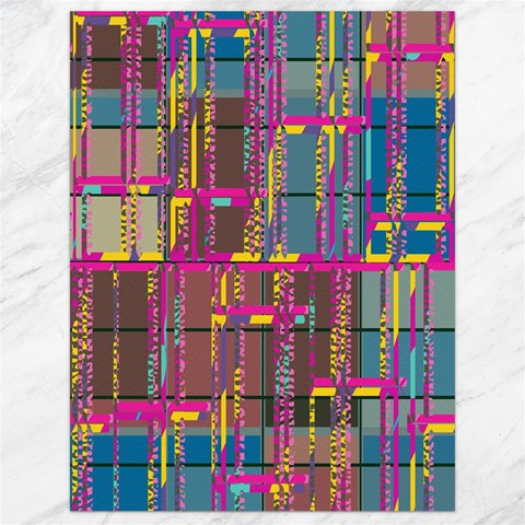 Colorful shapes texture                                                   Canvas 18  x 24  from ArtsNow.com 17.8 x23.08  Canvas - 1