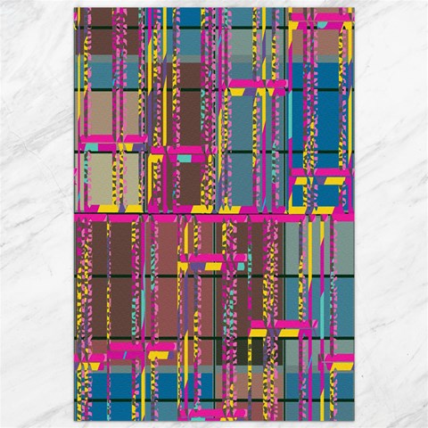 Colorful shapes texture                                                   Canvas 20  x 30  from ArtsNow.com 19.62 x28.9  Canvas - 1