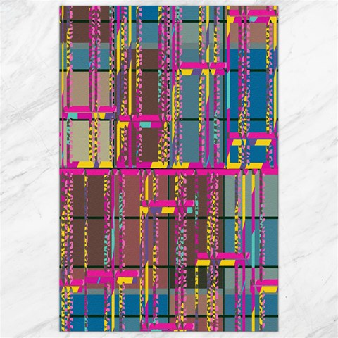 Colorful shapes texture                                                   Canvas 24  x 36  from ArtsNow.com 23.35 x34.74  Canvas - 1