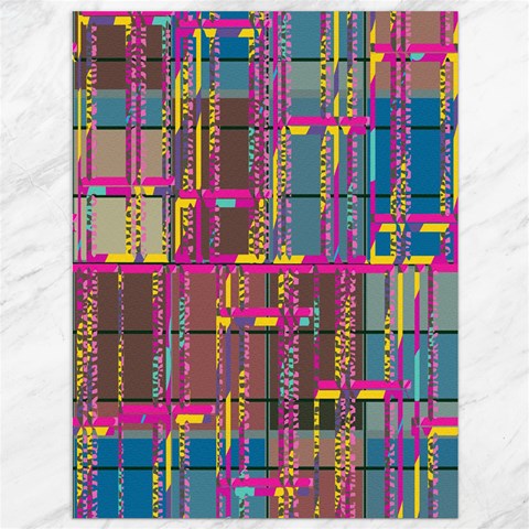 Colorful shapes texture                                                   Canvas 36  x 48  from ArtsNow.com 35.26 x46.15  Canvas - 1