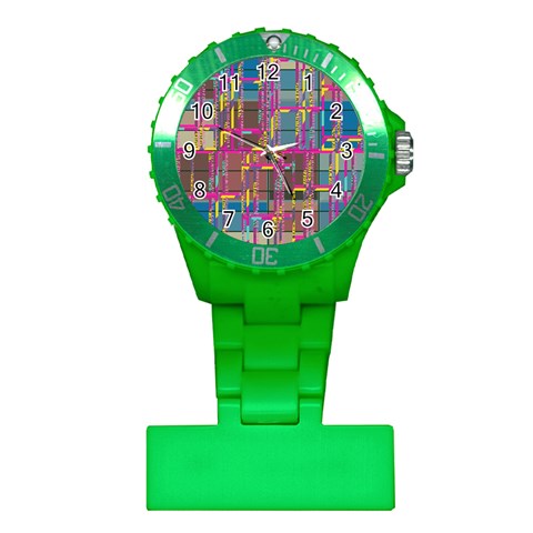 Colorful shapes texture                                                   Nurses Watch from ArtsNow.com Front