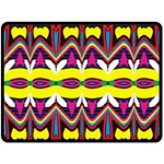 Colorful shapes                                                  Fleece Blanket