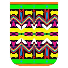 Colorful shapes                                                Waist Pouch (Large) from ArtsNow.com Front Pocket