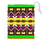 Colorful shapes                                               Drawstring Pouch (5XL)