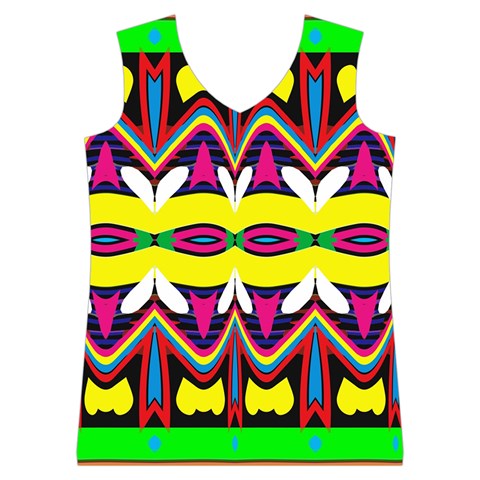 Colorful shapes                                                   Women s Basketball Tank Top from ArtsNow.com Front