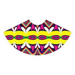 Colorful shapes                                                  Midi Sleeveless Dress from ArtsNow.com Skirt Back