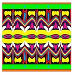 Colorful shapes                                                   Satin Scarf