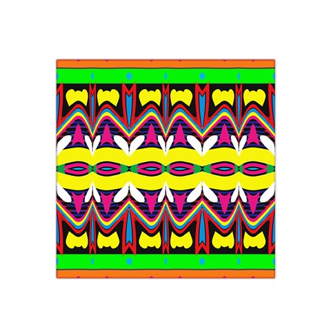 Colorful shapes                                                   Satin Bandana Scarf from ArtsNow.com Front