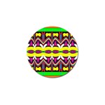 Colorful shapes                                                   Golf Ball Marker