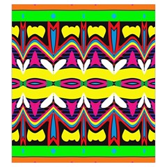 Colorful shapes                                                   Drawstring Pouch from ArtsNow.com Back