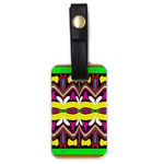 Colorful shapes                                                   Luggage Tag (one side)