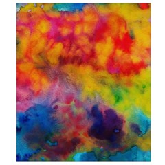 Colorful watercolors texture                                                 Belt Pouch Bag (Large) from ArtsNow.com Back Strap