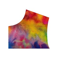 Colorful watercolors texture                                                 Women s Button Up Puffer Vest from ArtsNow.com Top Left