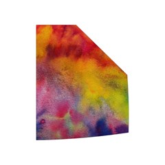 Colorful watercolors texture                                                 Women s Button Up Puffer Vest from ArtsNow.com Left Pocket